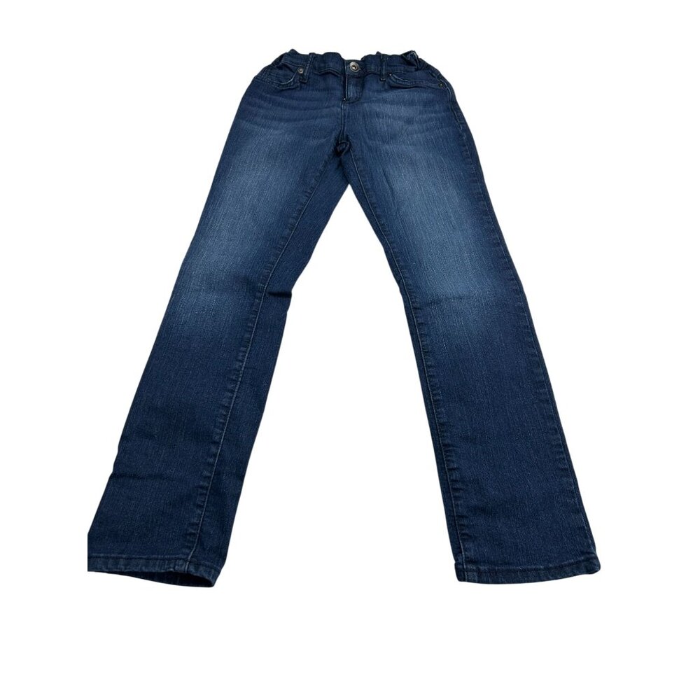 Childrens Place Girls Skinny Jeans Size 10 Blue Denim Stretch Waistband